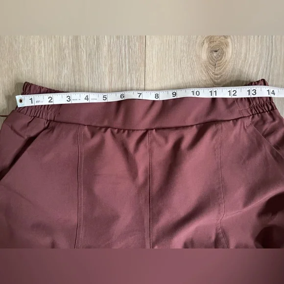 Fabletics Brown Wide-Leg Pants - Picture 7 of 11